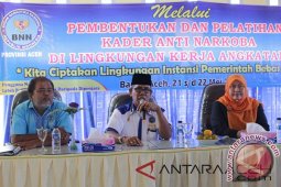 BNNP Aceh Bentuk Kader Anti-Narkoba