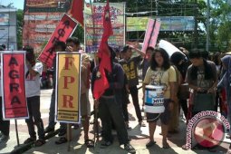 Demo May Day di Pontianak