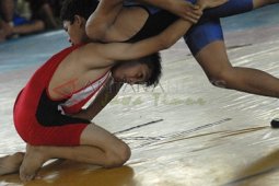 Asian Gmes - Empat Pegulat Indonesia Berjuang Rebut Emas