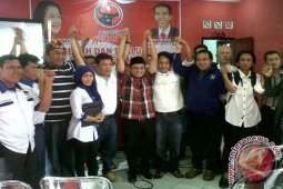Partai koalisi deklarasikan tim pemenangan Jokowi-JK