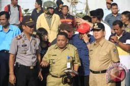 Wagub Tinjau Lokasi Ambruknya Ruko