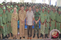 Wabup Optimistis Satlinmas Mampu Dukung Pengamanan Pilpres