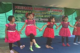 Pelepasan Siswa TK Pembina dan SDN 28 Pontianak Utara