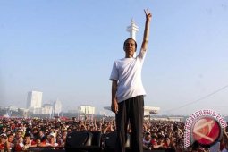 Jokowi-JK Menangi Perolehan Suara di Kecamatan Muntok