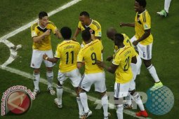 Kolombia Tantang Brasil di Perempatfinal