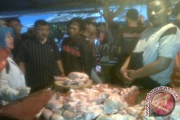 Distan sidak pedagang daging jelang Ramadhan