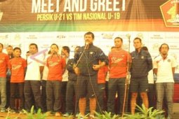 Persik U-21 melawan Timnas U