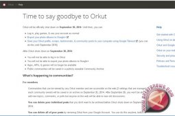 Google akan tutup Orkut