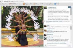 Ibu Negara Unggah Foto Penari SMPN 1 Sekadau di Instagram