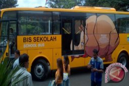 Dishubkominfo Imbau Siswa Gunakan Bis Sekolah
