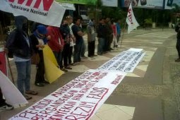 Mahasiswa Pontianak Tolak Capres Rezim Fasis
