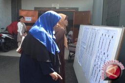 Warga Kota Pangkalpinang Antusias Datangi TPS