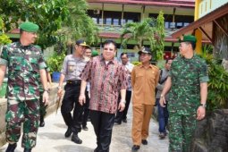 Bupati, Danrem dan Kapolres Pantau Pilpres di Sekadau
