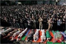 Mahasiswa Aceh Shalat Gaib Untuk Rakyat Palestina