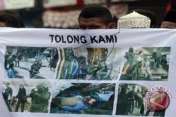 Mahasiswa Ambon Kutuk Agresi Israel ke Palestina