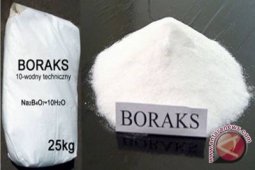 BPOM Pangkalpinang Sita 1,5 Ton Boraks