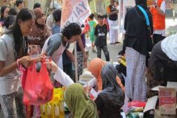 Disperindagkop Sekadau Gelar Pasar Murah