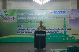 Warga desa binaan Indocement buka puasa bersama