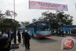 Mudik gratis Indocement berangkatkan 600 orang