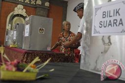 Suasana Pilpres Denpasar