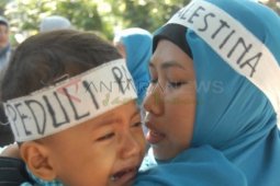 Siswa TK Peduli Palestina