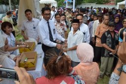 BI Banten Bagikan 3.000 Sembako Murah