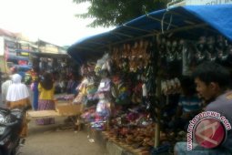 Pedagang musiman padati jalan Merdeka Bogor