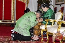 Sungkem Lebaran SBY dan Keluarga