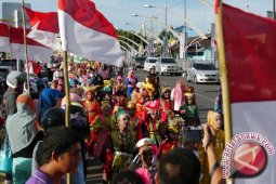 Desa Kimak Gelar Pawai dan Lomba Masak