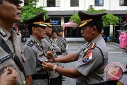 Puluhan Personel Polres Pangkalpinang Naik Pangkat