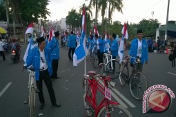 KNPI Babel 'Terjunkan' 17 Sepeda Ontel