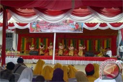 Masyarakat Tapaktuan Antusias Nonton Pagelaran Gebyar Seni