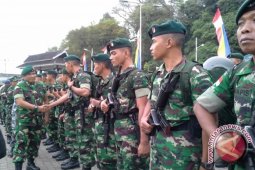 350 Personel Kodam I/bukitbarisan Selesai Pamtas Malaysia