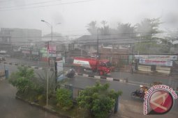 HUJAN LEBAT GUYUR BANJARMASIN SETELAH IDUL FITRI