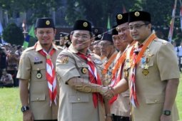 Aher : Pramuka Bina Karakter Generasi Muda Bermoral