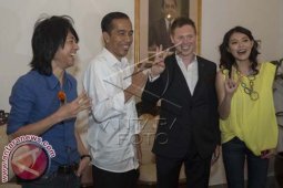 Disambangi Arkarna, Jokowi Bahas Industri Musik Indonesia