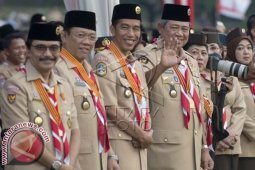 Presiden Hadiri Peringatan Hari Pramuka