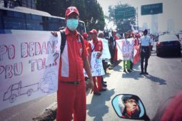Demo pegawai SPBU tidak ganggu pelayanan Tol