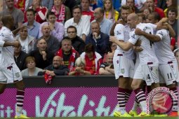 Villa kalahkan Leicester untuk mencapai perempat final