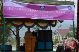 Rumah Pintar Redelong Diresmikan