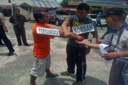Polres Singkawang Reka Ulang Penganiayaan Berujung Kematian