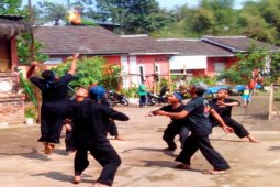 Olah raga tradisional dijadikan ikon seni Sukabumi