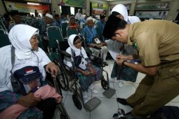 Calon Haji Kalbar di Embarkasi
