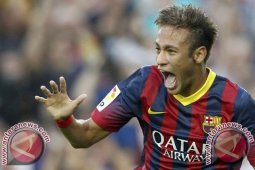 Neymar Sumbang Tiga Gol, Barcelona 6-0 Granada