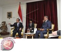 Presiden Terima Mantan PM Jepang Fukuda