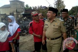 WABUP TINJAU  LOKASI KEBAKARAN