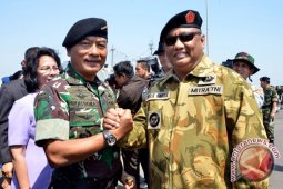 Gubernur Gorontalo Jadi Anggota Kehormatan TNI