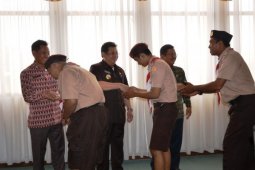 Bupati Lepas Pramuka Sekadau Ke-Kuching