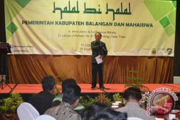 Bupati Sefek Temui Mahasiswa Balangan