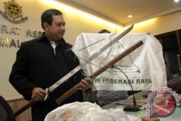 Barang Bukti Kerusuhan FPI
